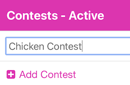 Contest name