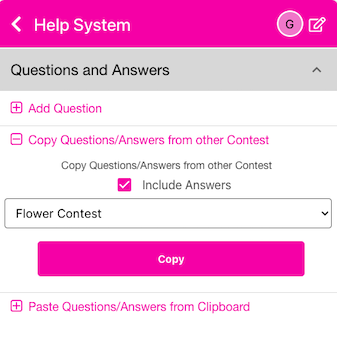 choose prior contest