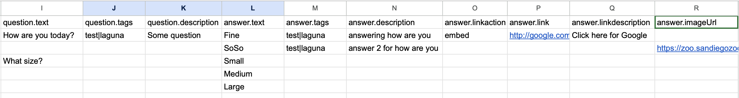 copy/paste full sample