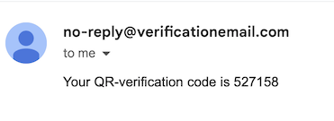 Verification code